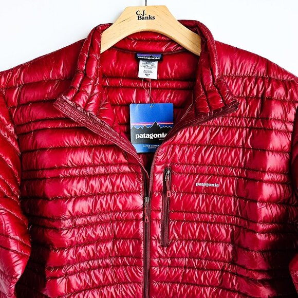 Patagonia Ultralight Goose Down Jacket Mens XXL Wax Red 84756 New w/ Tag NWT - Picture 2 of 7